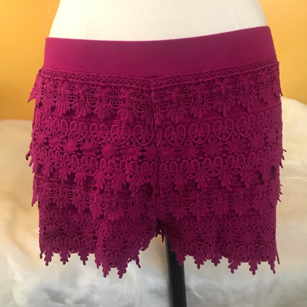 Express Lace Shorts